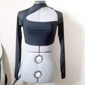 Dolls Kill Poster Grl Crop Top